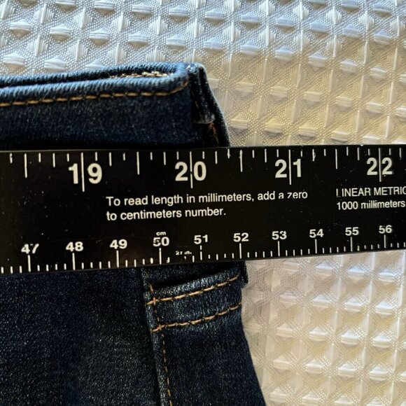 Levis 414 Red ® Tab Classic Straight Womens 20 Med Wash Stretch Denim Je… - Picture 12 of 16